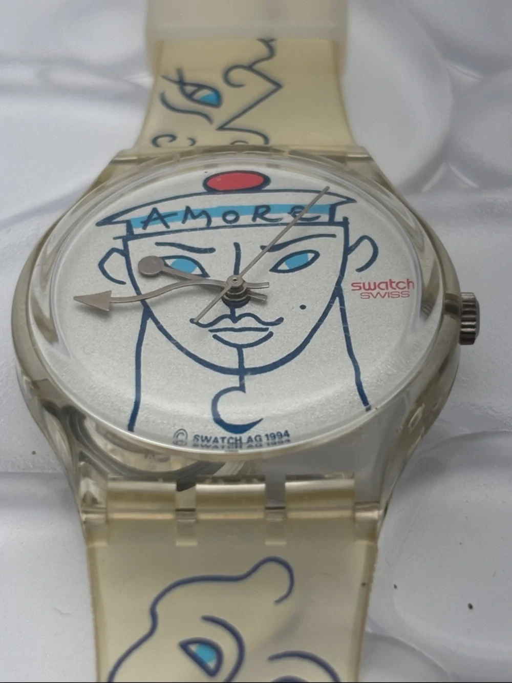Swatch Watch - GK207 - Flowers - By Lindsay Kemp